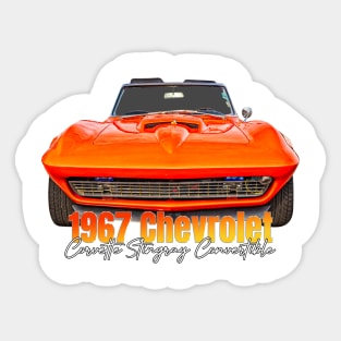 1967 Chevrolet Corvette Stingray Convertible Sticker